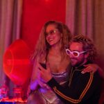 Teresa Palmer Instagram - Power couple 🔥🔥 #iggystar #tomryder @thefallguymovie #aarontaylorjohnson @universalpictures out MAY 3rd