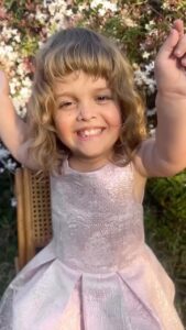 Terra Jolé Instagram - Penny is 9 😭 A few days late, but we officially are entering our last year of single digit birthdays. 🌈 I blinked and she turned 9. We love you more than you know Penny. ❤️ #penelopecharlevoix #penny #9yearsold #happybirthday #penelope
