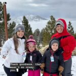 Terra Jolé Instagram - What a way to bring in the New Year. Bourn and I grew up sledding down hills in Charlevoix so this felt like a piece of Michigan… in California. The kids loved it so much we stayed until they kicked us out. 🤣 One day when Magnolia is a little taller we’ll bring her here for sure. Happy New Year everyone! It’s going to be an incredible year. #newyears #snow #familytime #snowtime