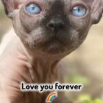 Terra Jolé Instagram – What it feels like loosing a best friend. 🌈 #bobthebambino #sphynx #bambino #catloss #rainbowbridge