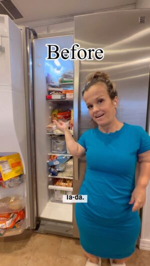 Terra Jolé Instagram - The freezer reveal 🥸. What should I attempt to clean next? Lol.  #clean #kitchencleaning #kitchen #kitchenhacks