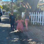 Terra Jolé Instagram – San Juan Capistrano was a hit for the kids. From playgrounds to gelato and tons of shopping through the streets. ❤️. One of my favorite places to visit in California.  You can take the metro or the drive works too. 
We spent the day with my childhood best friend and her two kids. Penny doesn’t love many kids but she LOVES these kids. Secretly my bestie and I were jumping for joy. Penny liked them so  much she demanded they hold hands as they walk the streets.  I zoomed in on one photo and you can see how Penny is locked in so they can’t escape. Lol. 
I love you @leahlu04 – thanks for today. ❤️
.
#sanjuancapistrano #familytime #visitcalifornia #california #bestfriends