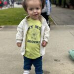 Terra Jolé Instagram – When you still look cute in your big brothers hand me downs. 🤌🏼 #magnoliaaugust #handmedowns #bigbrother #magnolia
