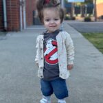 Terra Jolé Instagram – When you still look cute in your big brothers hand me downs. 🤌🏼 #magnoliaaugust #handmedowns #bigbrother #magnolia