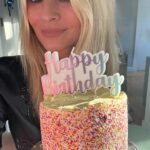Tess Daly Instagram - Thank you so much for all the lovely birthday well wishes…feeling very grateful🙏🎂🎉