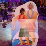Tess Daly Instagram - Blackpool we’ve missed you! @claudiawinkle @bbcstrictly ✨🪩