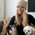 Tess Daly Instagram - I try and not make resolutions as there’s nothing worse than feeling like you’re failing in the first 2 weeks of Jan, so more of an intention for the start of 2024, is to check in with myself and the people around me and hope it inspires positive change 💫 (and more time with these two always 🐶)