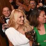 Tess Daly Instagram - Oh what a night 🍾 Didn’t sleep a wink and still giddy 🥹 @bafta @bbcstrictly