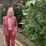 Tess Daly Instagram - Brightening up Monday with a splash of pink from my @officialbiba collection 💕 #ad