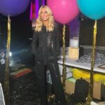 Tess Daly Instagram - Tonight decides our quarter finalists 🤞 good luck to our couples! @bbcstrictly Styling @jamesyardley Hair @christianvermaak Makeup @aimeeadamsmakeup