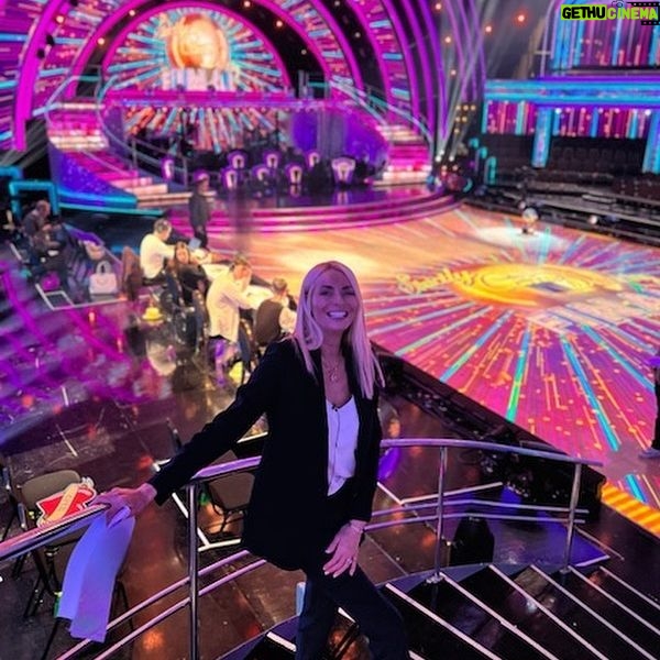 Tess Daly Instagram - Amazing atmosphere in the studio today with just 1 day to go till our final ✨