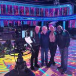 Tess Daly Instagram - A little moment for the team in Fridays rehearsals! 🙌 the crew work SO hard on @bbcstrictly and to produce a live show every week and so seamlessly is an art! Always appreciate how much effort all of the crew put in for us! BTW, this weeks show is going to be good one 😍