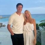 Tess Daly Instagram - Paradise can wait for now, back to the school runs and the radio @vernonkay 🙏🚗 Thanks for the memories @destinologyholidays @edenroccapcana ✨ . #ad