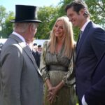 Tess Daly Instagram - It was a huge honour to be invited to attend a reception to celebrate the Creative Industries at Buckingham Palace yesterday with a garden party in the company of His Majesty The King and Her Majesty The Queen. @theroyalfamily