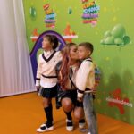 Thalí García Instagram - Hace 10 años protagonizaba @onceonceenmicuadranadacuadra para @nickelodeonla tuve el honor de abrir el concierto de los @kcamexico 2013 con un opening espectacular, al lado de @jaimecamil & @jerryvelazquez fue sin duda una de las experiencias más mágicas de mi carrera, por que yo crecí viendo Nick, viendo los premios, deseando ser bañada con slime, jamás me imaginé que un día, sería nominada a actriz favorita ó sostener un blimp con mis propias manos. Hoy llegar a la alfombra naranja de la mano de mis hijos, fue un regalo al corazón, gritaron y gozaron de felicidad! @dimenena gracias por esta hermosa invitación… Total look x3 : @poloralphlauren 🧡 #kca2023 #kcamexico #nickfamily #nickelodeon #goals #matchingoutfits #xoxo