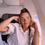 Thalí García Instagram - Definitely: my favorite office!!! ✈️♥️ ¿Les gusta viajar? Yo amo volar… 🤓 Next stop: C O L O M B I A 🇨🇴 M I A M O R #traveler