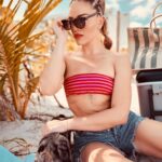 Thalí García Instagram – On this week’s episode… 🌭❤️‍🔥 #beachlife 

#4 my fav. 🥹