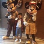 Thalita Latief Instagram - When tatello meet mickey and friends 😍 • #disneyland #hk