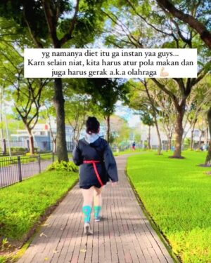 Thalita Latief Instagram - Untuk memulai itu pasti banyak ajaa godaannya tapi kalo ga mulai dari sekarang pola hidup sehat kapann lagi? 

#Buktikanresolusimu
