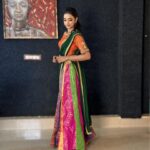Thamizh Selvi Instagram - Looked so fine for the day ❤️‍🔥 MUA: @glownshine_bridalmakeover Costume : @hema_lingam_