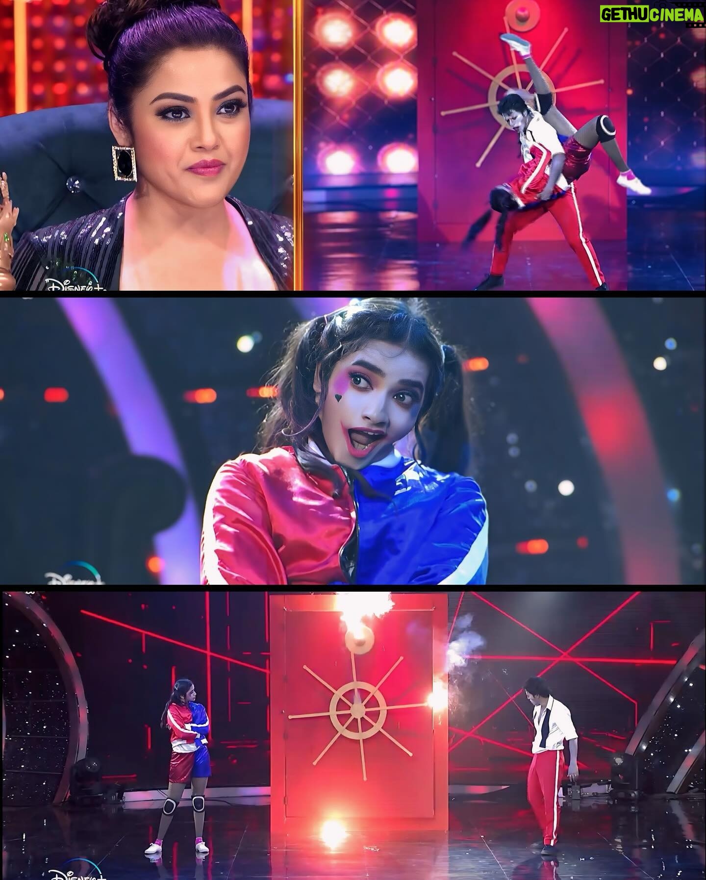 Thamizh Selvi Instagram - Hey mama, you wanna hate me? 🔥 Watch us set the floor on fire tonight at 9:30pm in Vijay Television! @vijaytelevision Choreographer: @shashi_master_danster Make up artist : @sri_makeoverz @prasanth_dancer_ 🔥
