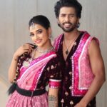 Thamizh Selvi Instagram - Village folk? 🔥here we go! Watch us today! @prasanth_dancer_ @prasanthdancehouse Makeup artist: @sri_makeoverz Photographer: @spotlight_media_official