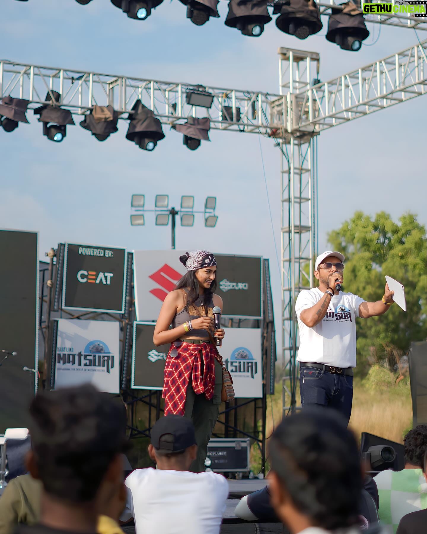 Thamizh Selvi Instagram - The sigma life. The community 🫂 biking brotherhood 🔥 What a day at the Suzuki Matsuri event! Such a vibe it was 🙌🏾 Thank you Suzuki ! @suzuki2wheelers PC: @travelwithpraga 💯