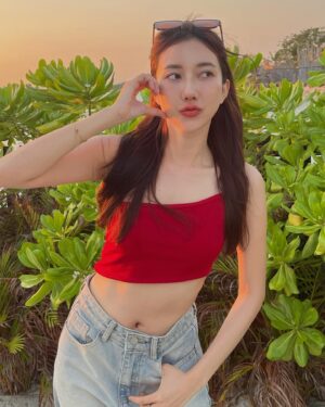Thanwaporn Nasombat Instagram - บักแตงโมปั่นร้านหนิคือที่สุด 🍉