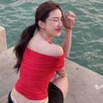 Thanwaporn Nasombat Instagram - หัวหินมีอะไรบ้างงับ 🌊🐚🦪 #นะโมจะเที่ยว
