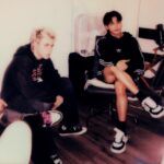 The Kid LAROI Instagram – me & JK ✌️🥹🖤🔜 #toomuch