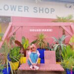 Thelma Aoyama Instagram - 🌺☀️🌴SUMMER🌵🌻🐬 明日からもう8月やん🌤️みんな夏何したー?!🙋🏽‍♀️今日は朝1から大阪でロケしてたよー!! ☀️OOTD🌺 シャーリングブラウス&DNMオーバーオールは　@forever21_jp #FOREVER21 #フォーエバー21 夏っぽくてすき🎀