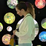 Thelma Fardin Instagram – El último video es mi ojo: pupila e iris convirtiéndose en galaxia 👁️ 
En el medio Morita bostezando.