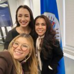 Thelma Fardin Instagram - Trabajando en @cim.oea en la construcción de una Ley Modelo para erradicar y sancionar la violencia de género facilitada por las nuevas tecnologías. 👉🏻 Verán en este mismísimo post porque es TAN IMPORTANTE tener esta ley. También estuvimos en la Embajada de Colombia junto a la embajadora de España y el embajador colombiano presentando la película “Te doy mis ojos” ganadora del premio Goya a mejor película. Todo esto rodeada de mujeres que admiro y me inspiran a seguir trabajando por un mundo más justo e igualitario 💜 @sarabrochet @adiliadelasmercedes @onumujeresar @oea_oficial