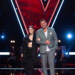 Theo Rose Instagram - In seara asta incep duelurile la @vocea_romaniei 🙈 Am muncit mult si am incercat sa ii provocam frumos. I-am iubit dupa zilele alea de repetitii. Sunt extraordinar de buni si de seriosi si am emotii pentru alegerile pe care le vom face. Stiu ca o voce buna nu poate fi definita de un moment si ca ea poate avea oricand o revenire spectaculoasa. Voi posta la story momente de la repetitii si de prin backstage. Va astept acolo♥️🙏🏽 #teamHoriaRoz Tinuta mea @pif.stephano 🔥