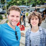 Thiago Fragoso Instagram - Hoje teve a gravação de uma cena super importante entre Rudá e Caique! Esse menino arrebenta! @oguilhermecabral #acting #ace 💜 #travessia