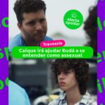Thiago Fragoso Instagram - #TRAVESSIA 📺 Desde o começo da novela, Rudá mostrou que, apesar de ser adolescente, não sente vontade de se relacionar afetivamente ou sexualmente com ninguém. E ele está bem com isso: o problema são os outros. O garoto é constantemente questionado pela falta de interesse em ter vida amorosa. Mas o filho de Guida vai encontrar em Caíque um ombro amigo. O ex de Leonor, que também é assexual, vai ajudar o jovem a se entender melhor. Os dois terão uma conversa sincera e sensível. 🥰 Eu e conto como será no meu link da bio. 📲
