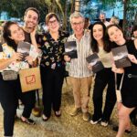 Thiago Fragoso Instagram – Hoje foi dia de prestigiar nossa querida autora de #rockstory no lançamento do seu livro de poesias ”Cobaia”.
