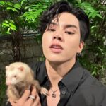 Thitipong Sengngai Instagram - เมื่อคุณอยากถ่ายรูปกับลูกๆของคุณ 555❤️‍🔥❤️‍🔥 #ferretpapafort #FortFTS #ComeFortZon #BabyFeat