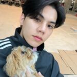 Thitipong Sengngai Instagram - With @xiaowu_diary 🥺🧸💕 #XiaowuLittleCute #FortFTS #ComeFortZon #BabyFeat