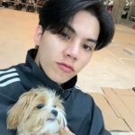 Thitipong Sengngai Instagram - With @xiaowu_diary 🥺🧸💕 #XiaowuLittleCute #FortFTS #ComeFortZon #BabyFeat
