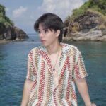 Thitipong Sengngai Instagram - Vitamin Sea ☀️🌊❤️ #FortFTS #ComeFortZon #BabyFeat @pimalaikohlanta #pimalaikohlanta @bearhubpr #bearhubpr