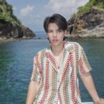 Thitipong Sengngai Instagram - Vitamin Sea ☀️🌊❤️ #FortFTS #ComeFortZon #BabyFeat @pimalaikohlanta #pimalaikohlanta @bearhubpr #bearhubpr