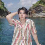 Thitipong Sengngai Instagram - Vitamin Sea ☀️🌊❤️ #FortFTS #ComeFortZon #BabyFeat @pimalaikohlanta #pimalaikohlanta @bearhubpr #bearhubpr