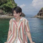 Thitipong Sengngai Instagram - Vitamin Sea ☀️🌊❤️ #FortFTS #ComeFortZon #BabyFeat @pimalaikohlanta #pimalaikohlanta @bearhubpr #bearhubpr