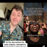 Thomas Sanders Instagram - This was an amazing day 💜 (duet with TikTok user kinya) #eclipse #roadtrip #vine #college #semo