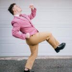 Thomas Sanders Instagram - Think Pink 🦩 Celebrated the anniversary of the first episode of one of my series, Cartoon Therapy, over the weekend, so we put together a look inspired by Dr. Emile Picani himself. Happy Birthday, Doc! If you have a cartoon you highly recommend checking out, comment it down below!