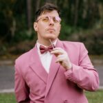 Thomas Sanders Instagram - Think Pink 🦩 Celebrated the anniversary of the first episode of one of my series, Cartoon Therapy, over the weekend, so we put together a look inspired by Dr. Emile Picani himself. Happy Birthday, Doc! If you have a cartoon you highly recommend checking out, comment it down below!