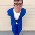Thomas Sanders Instagram - It’s Logan’s “Birthday”, or as he would like it to be referred to (due to it not technically being a birth), his Appreciation Day, celebrating the first day he appeared in my videos! So, we worked to put together some editorial looks inspired by him! Love ya so much, Logan. You’re a freakin cool nerd, and I love anytime I get to have fun with you! 💙 (Styling by: @dpstyledme)
