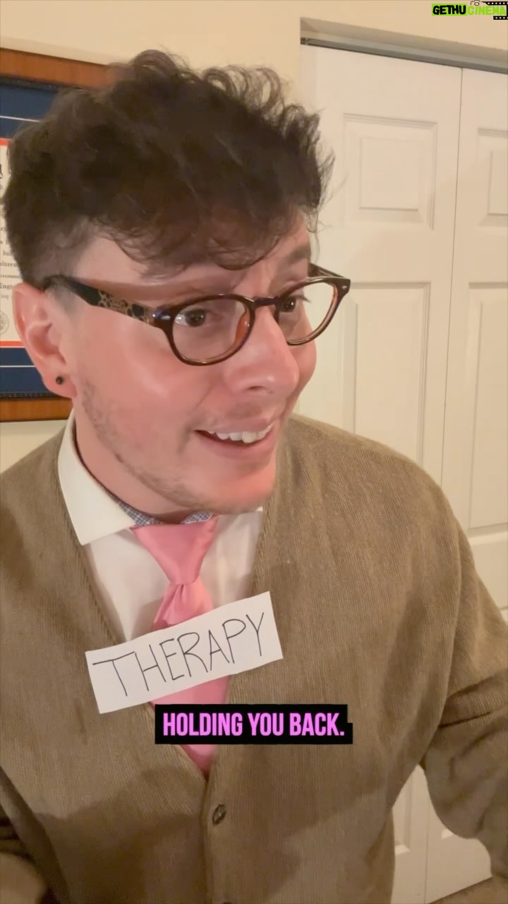 Thomas Sanders Instagram - Therapy 🤔 #relatable #therapy #comedy #sleep