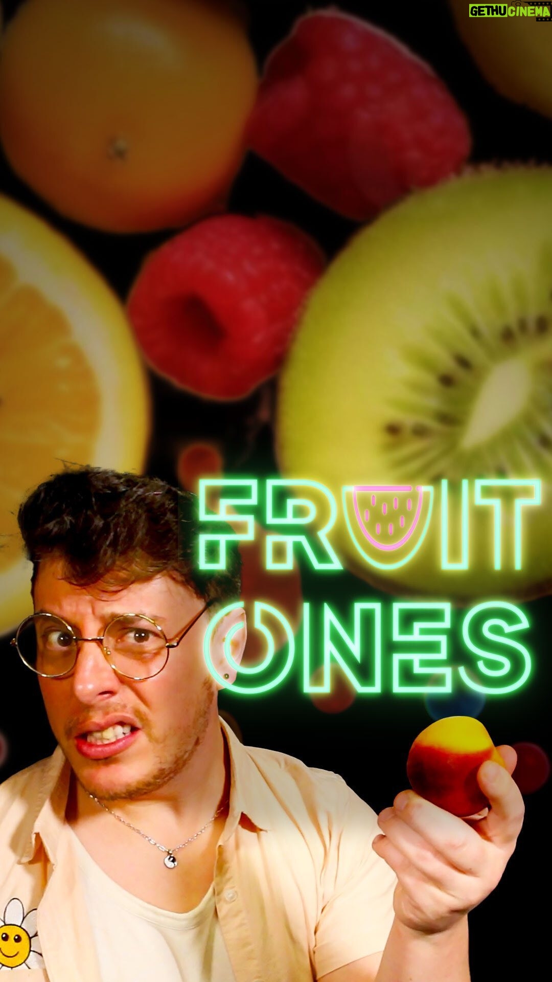 Thomas Sanders Instagram - NEW VIDEO: “I did MY version of Hot Ones… and I Regret It” 🍓 (Link to full video up in my bio! ☝️) Watch me be a little baby as I answer your thought-provoking questions! #hotones #interview #comedy #relatable #fruit #eating #food #challenge #qanda